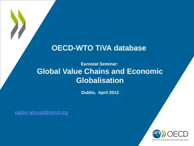 OECD-WTO TiVA database Eurostat Seminar: Global