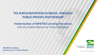 TFA IMPLEMENTATION IN BRAZIL THROUGH