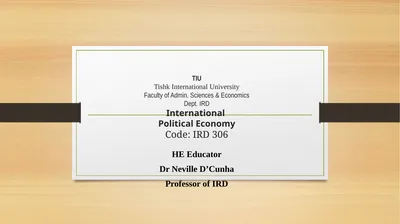 TIU Tishk International University Faculty of