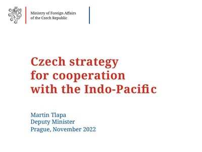 Czech strategy for cooperation with the