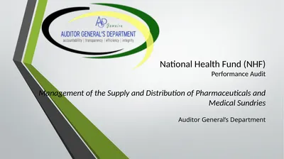 National Health Fund (NHF) Performance Audit