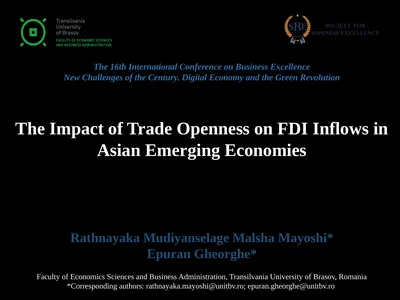 The Impact of Trade Openness on FDI Inflows in
