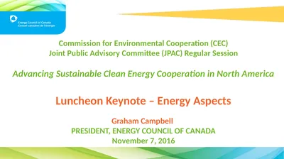 Commission for Environmental Cooperation (CEC)