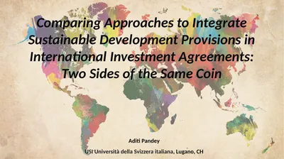 Comparing Approaches to Integrate Sustainable