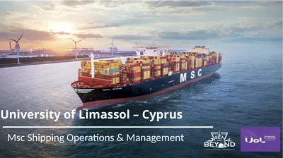 University of Limassol – Cyprus Msc Shipping