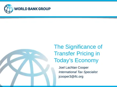 The Significance of Transfer Pricing in Today’s