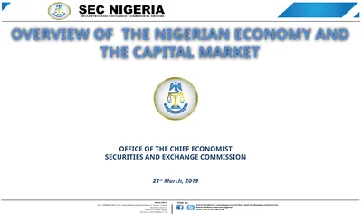 OVERVIEW OF THE NIGERIAN ECONOMY AND THE CAPITAL