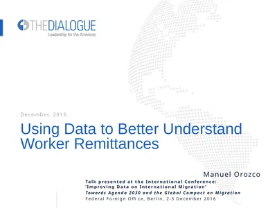 Using Data to Better Understand Worker Remittances