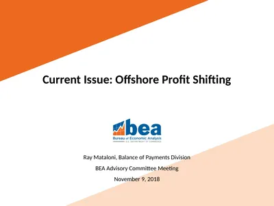 Current Issue: Offshore Profit Shifting Ray