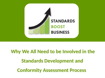 Why We All Need to be Involved in the Standards