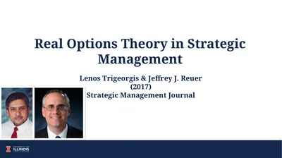 Real Options Theory in Strategic Management Lenos