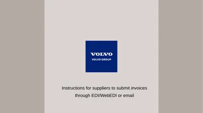 Instructions for suppliers to submit invoices