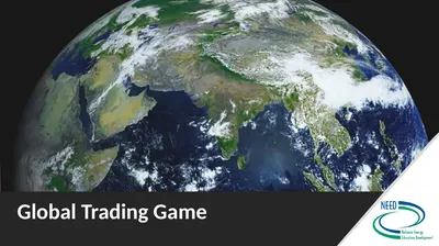 Global Trading Game Your Country and Role Remove