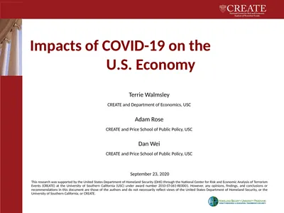 Impacts of COVID-19 on the U.S. Economy Terrie