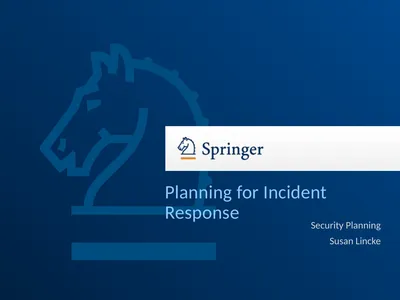 Security Planning Susan Lincke Planning for
