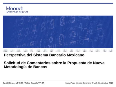 Perspectiva del Sistema Bancario Mexicano