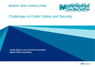 Challenges in Public Safety and Security Cindy