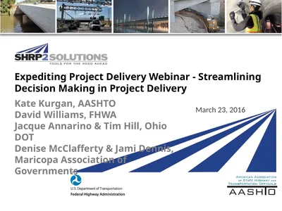 Expediting Project Delivery Webinar - Streamlining