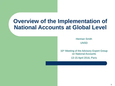 Herman Smith UNSD 10th Meeting of the Advisory