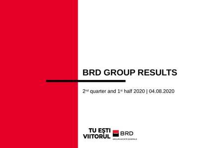 2nd quarter and 1st half 2020 | 04.08.2020 BRD