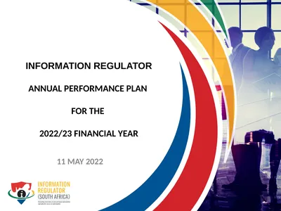 INFORMATION REGULATOR ANNUAL PERFORMANCE PLAN FOR