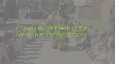 Assessing the Needs of the Community and