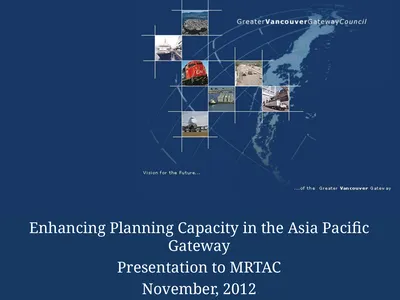 Enhancing Planning Capacity in the Asia Pacific