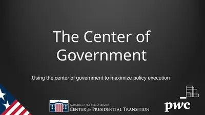 The Center of Government Using the center of