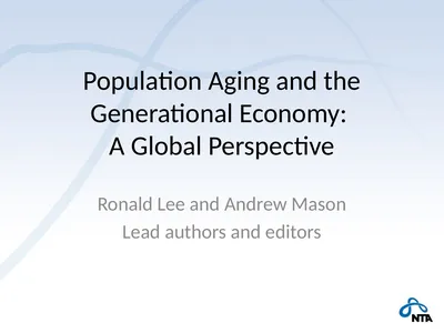Population Aging and the Generational Economy: A
