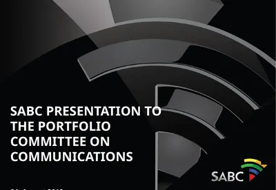 SABC PRESENTATION TO THE PORTFOLIO COMMITTEE ON