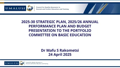 Dr Mafu S Rakometsi 24 April 2025 2025-30