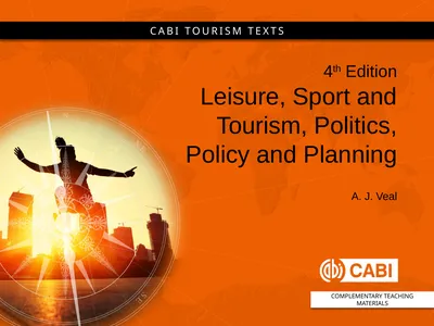 4th Edition Leisure, Sport and Tourism, Politics,