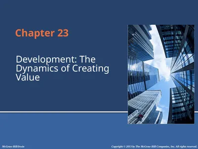 Chapter 23 Development: The Dynamics of Creating