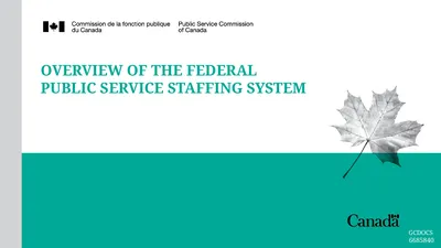 Overview of the Federal Public Service Staffing