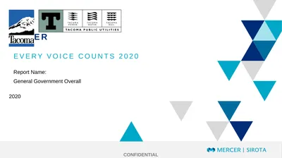 Cover Every voice counts 2020 Report Name: General