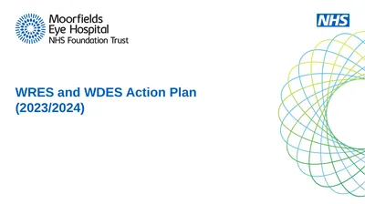 WRES and WDES Action Plan (2023/2024) 23/24 WRES