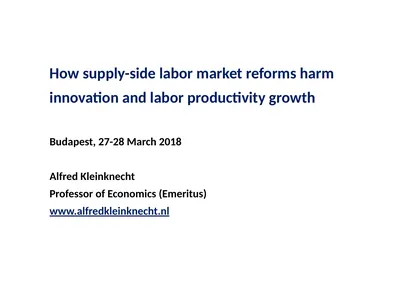 How supply-side labor market reforms harm