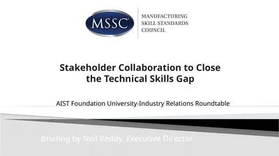 Stakeholder Collaboration to Close the Technical