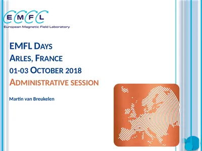 EMFL Days Arles, France 01-03 October 2018