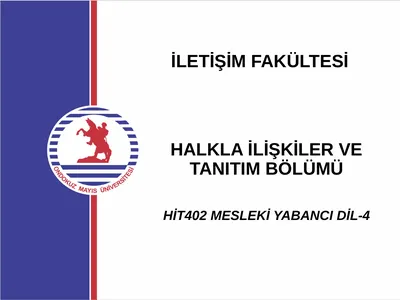 HALKLA İLİŞKİLER VE TANITIM BÖLÜMÜ İLETİŞİM