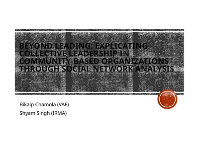 Beyond Leading: Explicating collective leadership