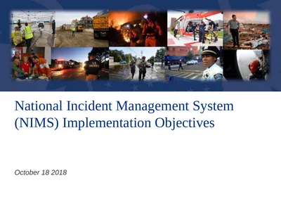 National Incident Management System (NIMS)