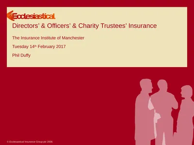 Directors’ & Officers’ & Charity Trustees’