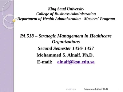King Saud University College of Business