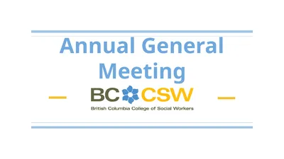 Annual General Meeting Meeting Agenda Welcome and