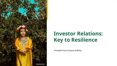 Investor Relations: Key to Resilience