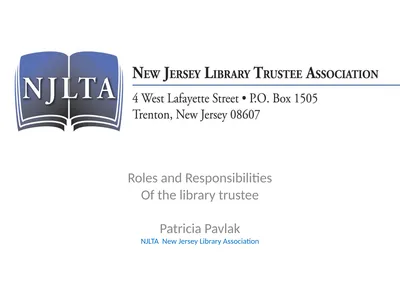Roles and Responsibilities Of the library trustee