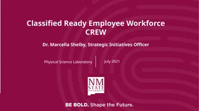 Classified Ready Employee Workforce CREW Dr.