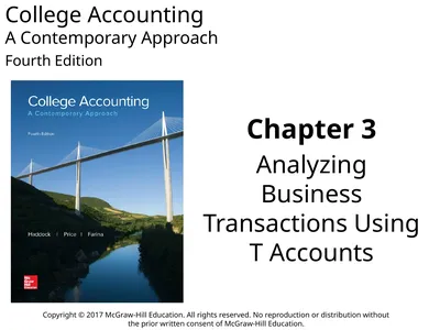 College Accounting A Contemporary Approach Fourth