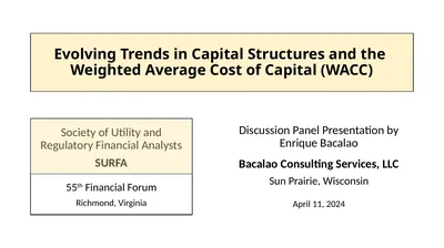 Evolving Trends in Capital Structures and the
